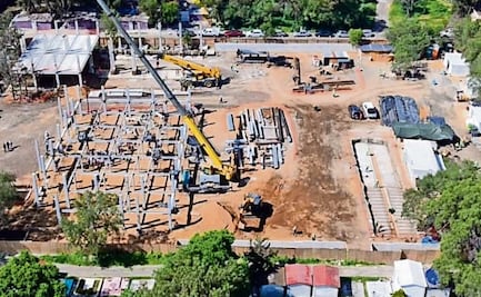 Supervisan obras en el Colector Teotongo