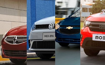 Los autos más baratos de México y su rendimiento de combustible