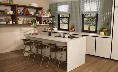 Porcelanosa ayuda a diseñar las cocinas de los hogares modernos. Foto: Cortesía