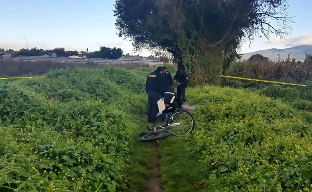 El cadáver fue descubierto por la hermana de la víctima, quien creyó que ésta sólo se había caído de su bicicleta. Foto: Especial