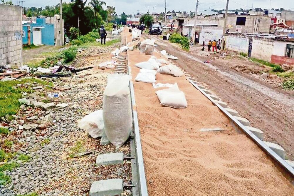 Amenaza. La Junta Auxiliar de Puebla capital se convirtió en foco rojo para el robo de trenes, según los últimos reportes