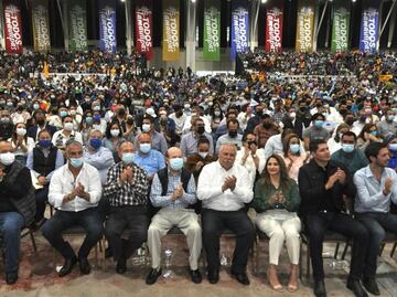 Continúan los eventos masivos de “El Truco” en Tamaulipas; morenistas realizan cónclave