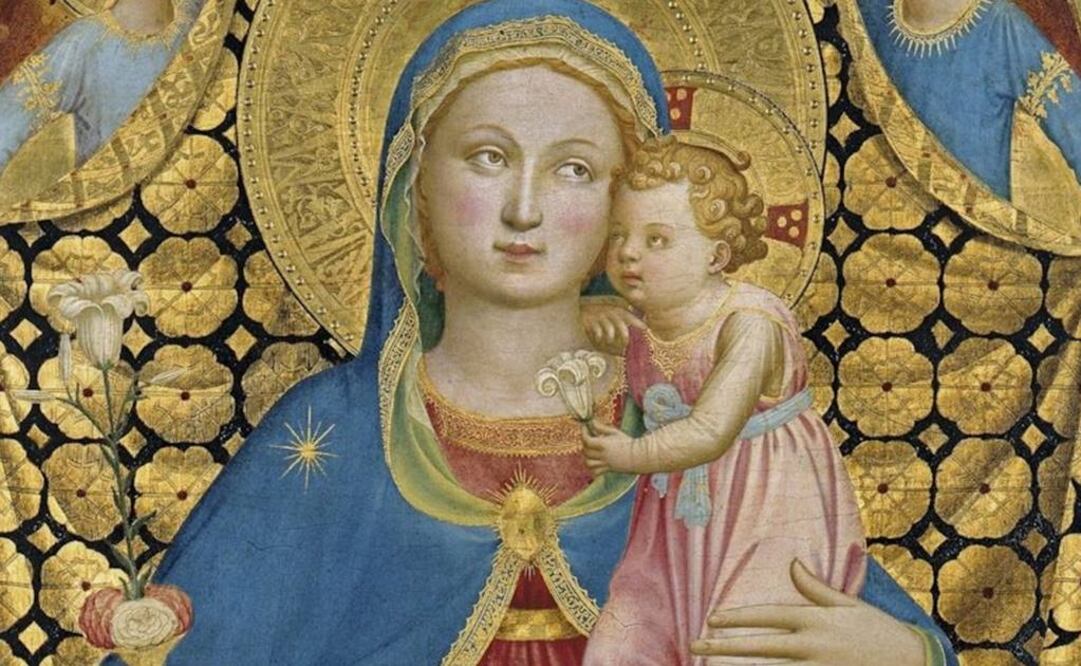 Aspecto de la tabla "La Virgen de la granada", que fue adquirida por un costo de 18 millones de euros. (FOTO: Especial)