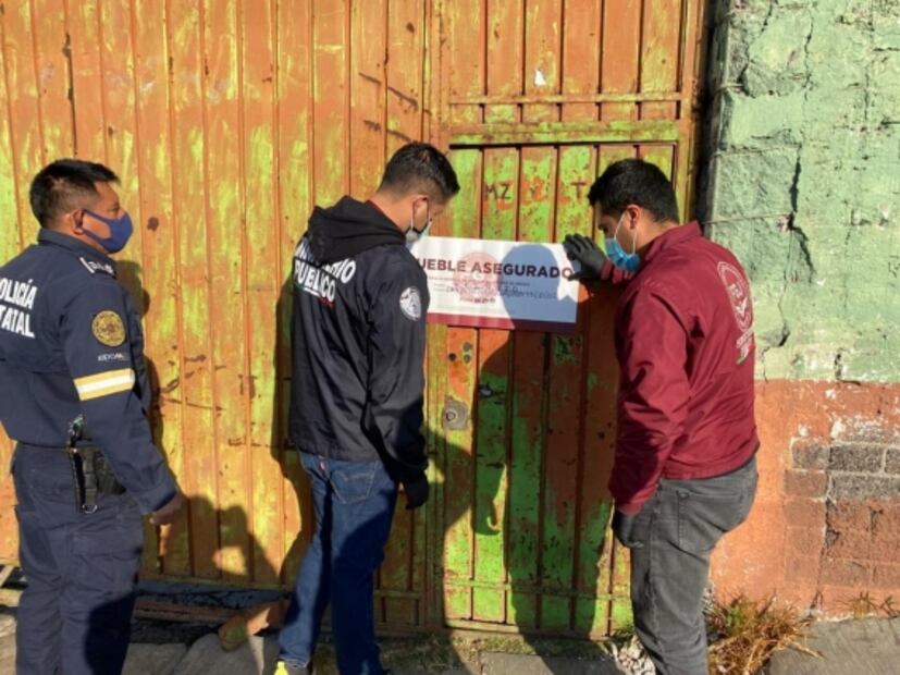 Decomisan un vehículo y 122 lavadoras tras cateo a inmueble en Edomex