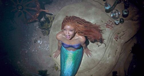 Halle Bailey aprendió a tener la gracia de una sirena