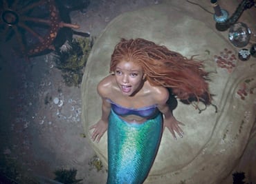 Halle Bailey aprendió a tener la gracia de una sirena