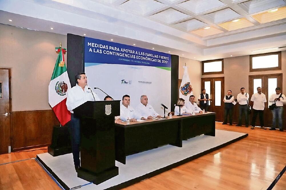 El gobernador Francisco García Cabeza de Vaca presentó la estrategia en el Palacio de Gobierno (GOBIERNO DEL ESTADO DE TAMAULIPAS)