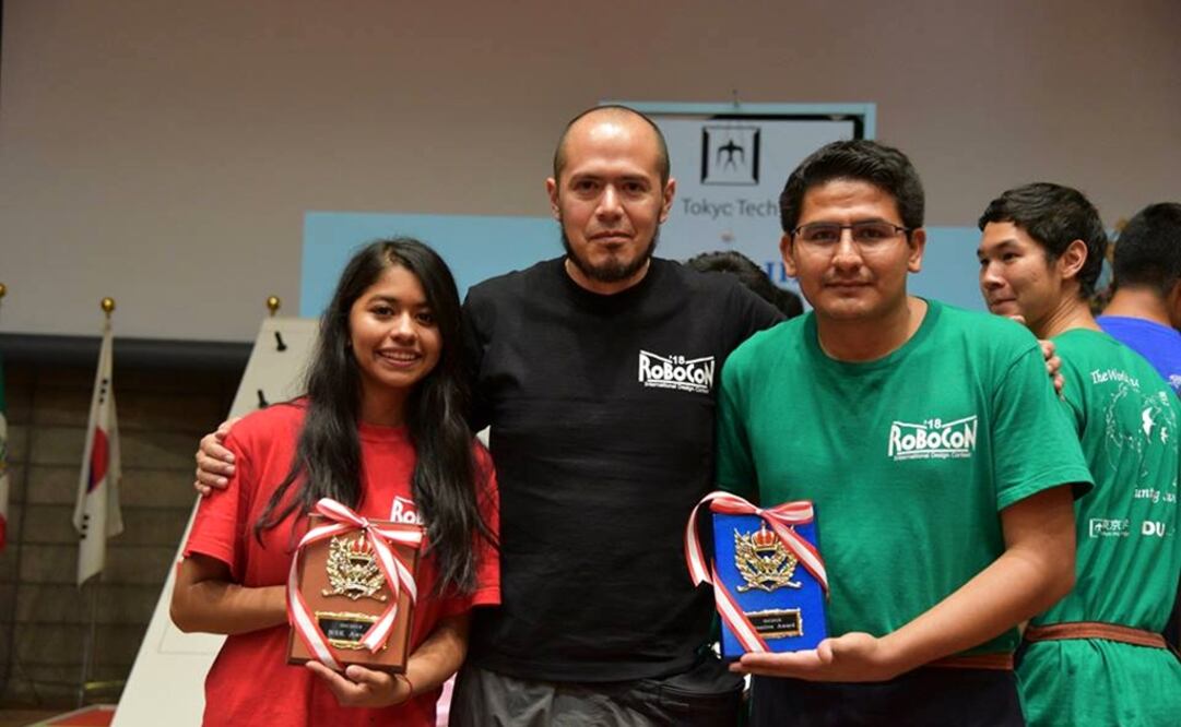 In a statement, IPN informed that the winning students Sergio Delgadillo Marin and Dulce Maria Garcia de Luis were part of the Robotics workshop of ESIME Zacatenco - Photo: Taken from IPN's official Facebook page