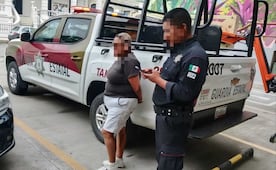 Ciudadanos hacen justicia por propia mano en Tampico; detienen y rapan a presunta ladrona