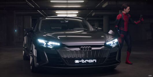 Autos eléctricos Audi se apoderan del universo Marvel 