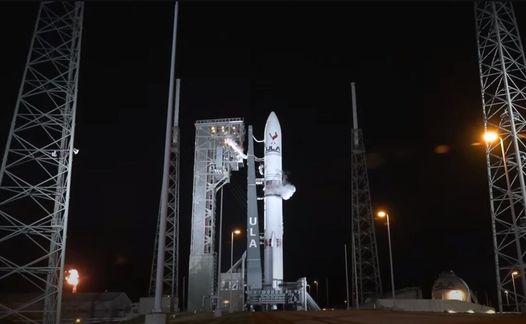 Cohete Misión Colmena. Foto: Captura de pantalla