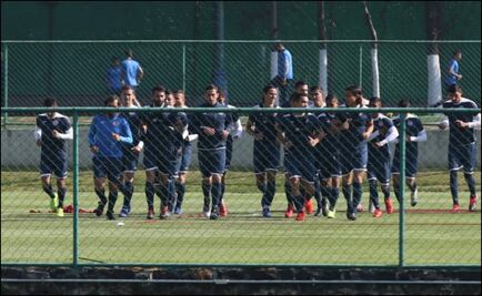 Marcone entrena con normalidad con Cruz Azul