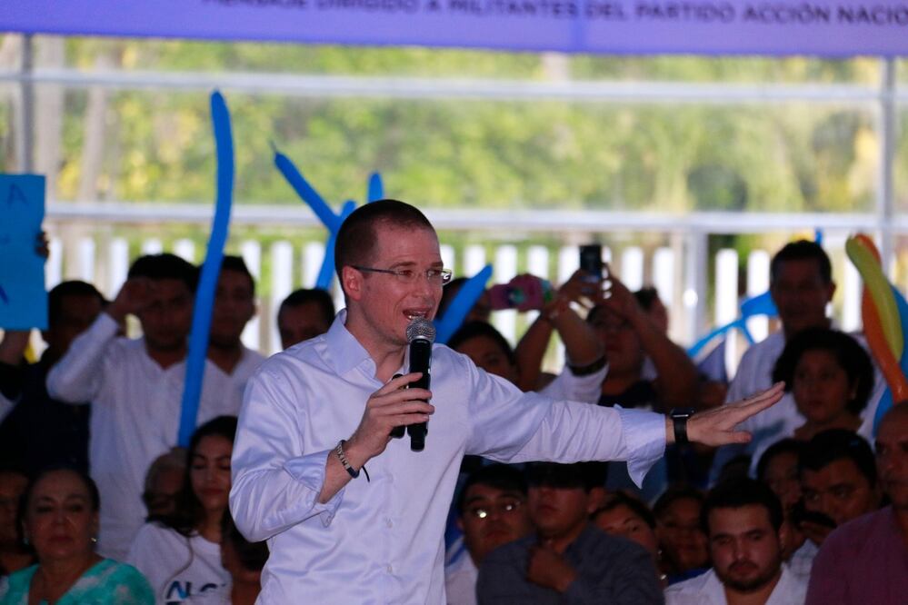 "Si no hubiéramos ganado las elecciones con Arturo Núñez, yo les garantizo que Andrés Granier nunca habría sido detenido", dijo Anaya en Tabasco. FOTO: Leobardo Pérez