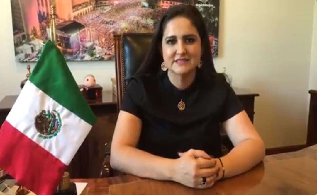 Foto: Captura del video / Alcaldesa de Hermosillo informa que los oficiales fueron detenidos