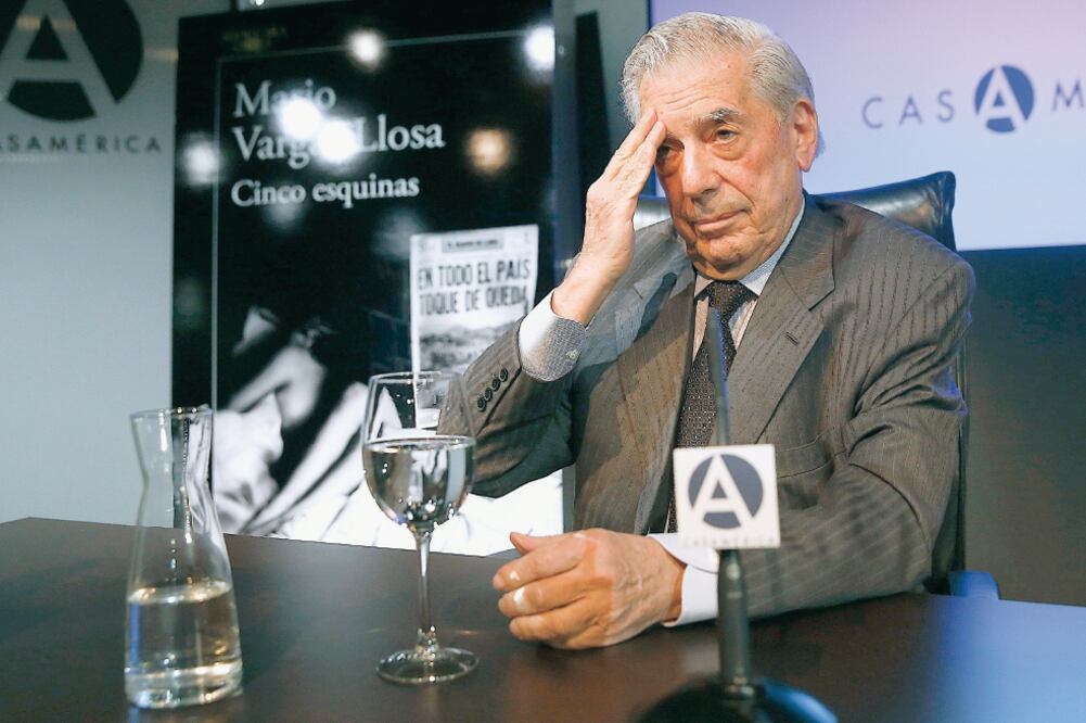 En la presentación, el autor habló del periodismo, tema presente en su obra (ANDREA COMAS. REUTERS)