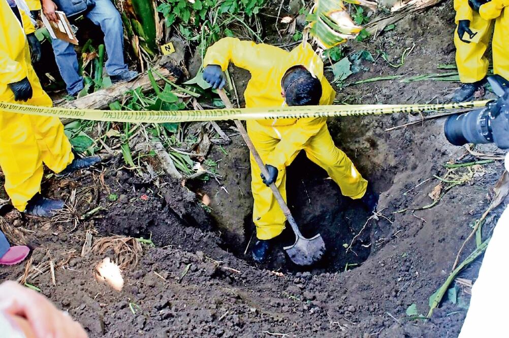 Hallazgo. En lo que va de la presente administración se han localizado seis fosas en el estado (ESPECIAL)