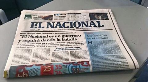 “Con Maduro no hay prensa libre”, dice Otero ante bloqueo