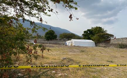 Exhuman féretros de fosa común irregular en Morelos