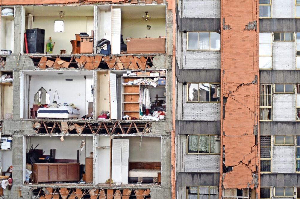 Las fotografías fueron tomadas un mes después del movimiento sísmico de septiembre pasado (DANIEL AGUILAR)