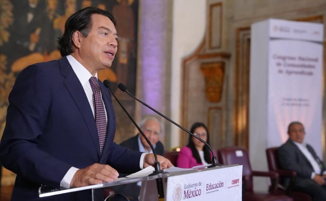 Mario Delgado, titular de la Secretaría de Educación Pública (05/05/2026). Foto: Especial