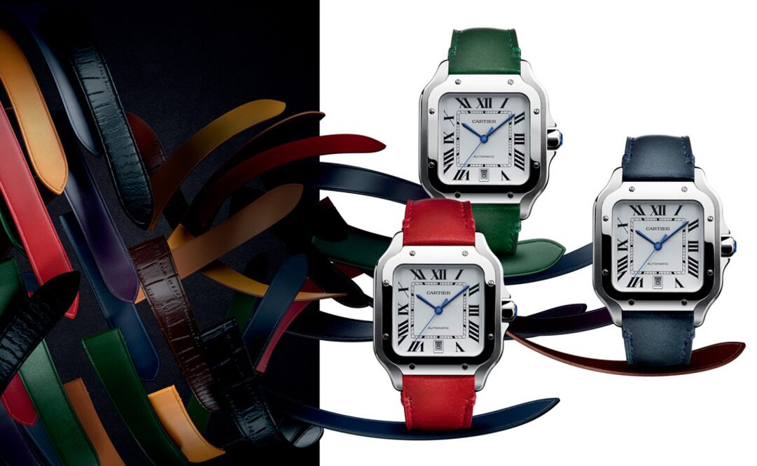 El nuevo look del Santos de Cartier.