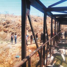 En Ecatepec piden retirar “puente”