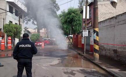Controlan fuga de gas en Azcapotzalco