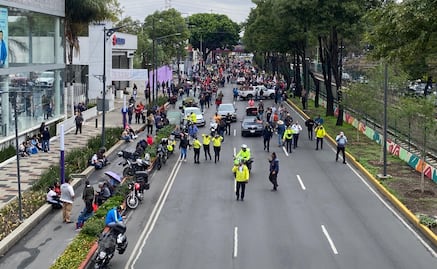 ¡Toma precauciones! Estas con las marchas y concentraciones previstas para este sábado 15 de agosto