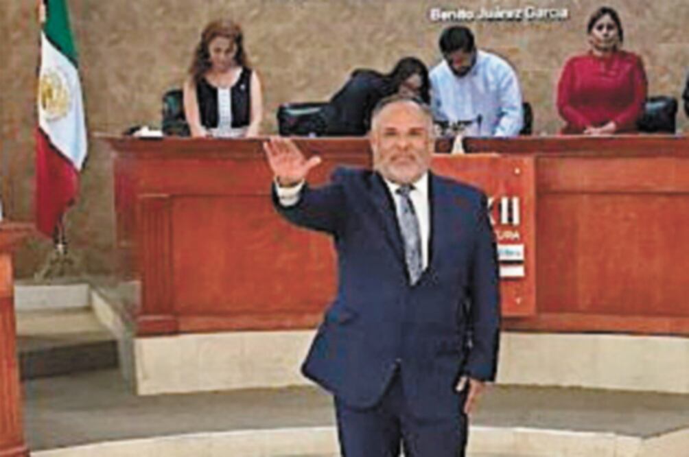 Cuestionamiento. El panista Carlos Montejo fue electo como responsable de investigar el gasto público del estado. Foto: TOMADA DE FACEBOOK