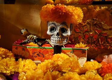 Day of the Dead Altars and Flowers Festival in Mexico City