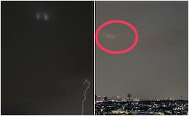 VIDEO: Misteriosas luces en el cielo son captadas durante tormenta en CDMX; así reaccionaron los internautas
