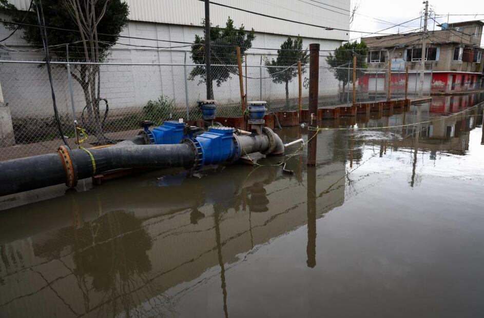 Los niveles bajaron porque se pusieron en operación los cárcamos de alivio que se hicieron hace unas semanas. Foto Luis Camacho