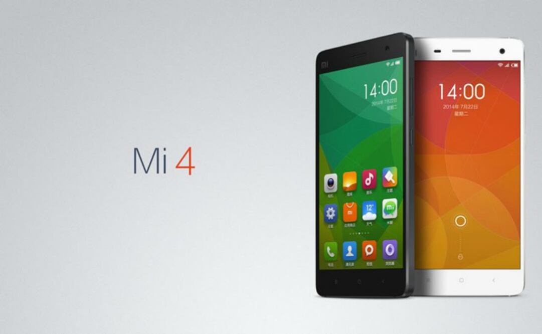 El Mi4 de 16GB está disponible en 3 mil 999 pesos