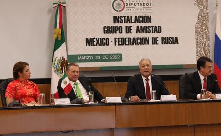 Instalan en San Lázaro el Grupo de Amistad México-Federación de Rusia