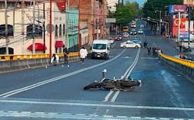 Fatal derrapón en Santa María la Ribera deja muerto a motociclista de 30 años