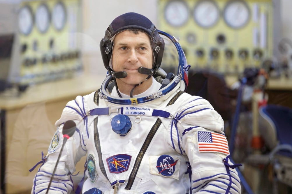 Shane Kimbrough votó desde la Estación Espacial Internacional (IVAN SEKRETAREV. AP)
