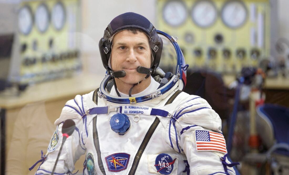 Shane Kimbrough votó desde la Estación Espacial Internacional (IVAN SEKRETAREV. AP)