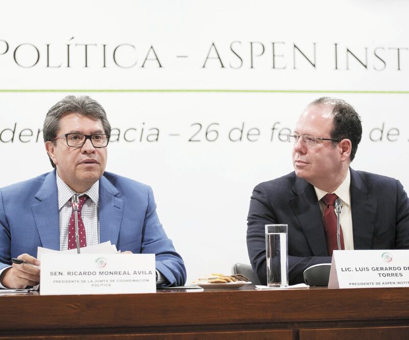 Señalamiento. Ricardo Monreal dijo que se buscará que la ONU controle el comercio de medicamentos. Foto: ARCHIVO EL UNIVERSAL