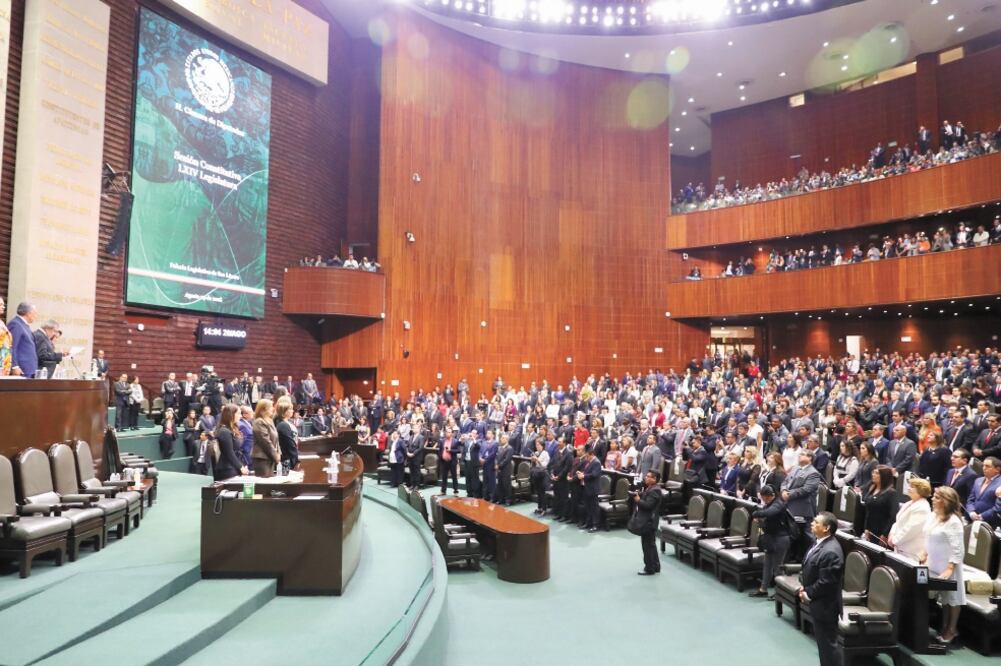 La Cámara de Diputados aprobará o rechazará el Plan Nacional de Desarrollo propuesto por el presidente de la República, Andrés Manuel López Obrador, pero no podrá modificarlo, solamente le puede hacer observaciones. Foto: ARCHIVO EL UNIVERSAL