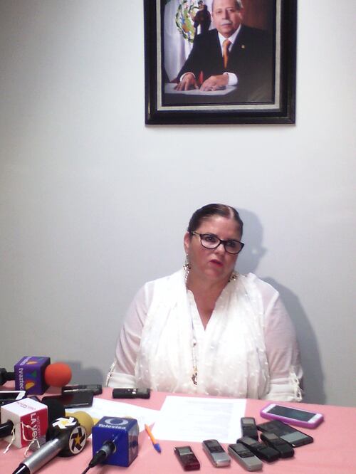 Edith Hinojosa Garza, titular del Instituto Tamaulipeco del Migrante (Foto: Julio Manuel / EL UNIVERSAL)