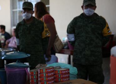 Alistan entrega de 350 toneladas de víveres en Oaxaca tras sismo