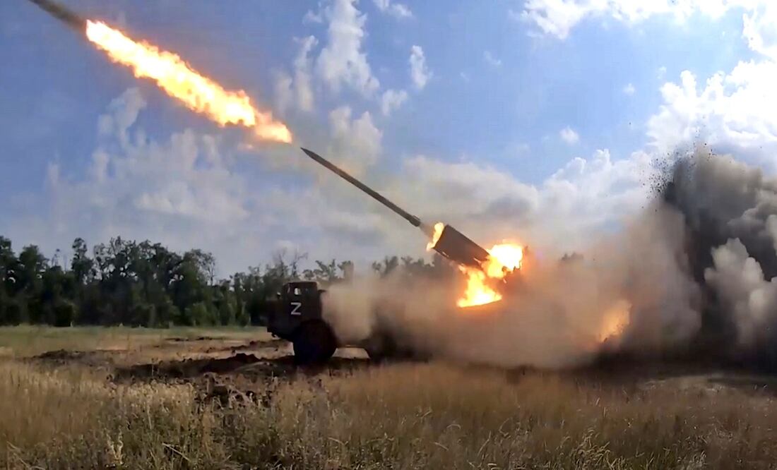 Un lanzador de misiles Himars. El uso de misiles ATACMS alterará el rumbo de la guerra entre Rusia y Ucrania.