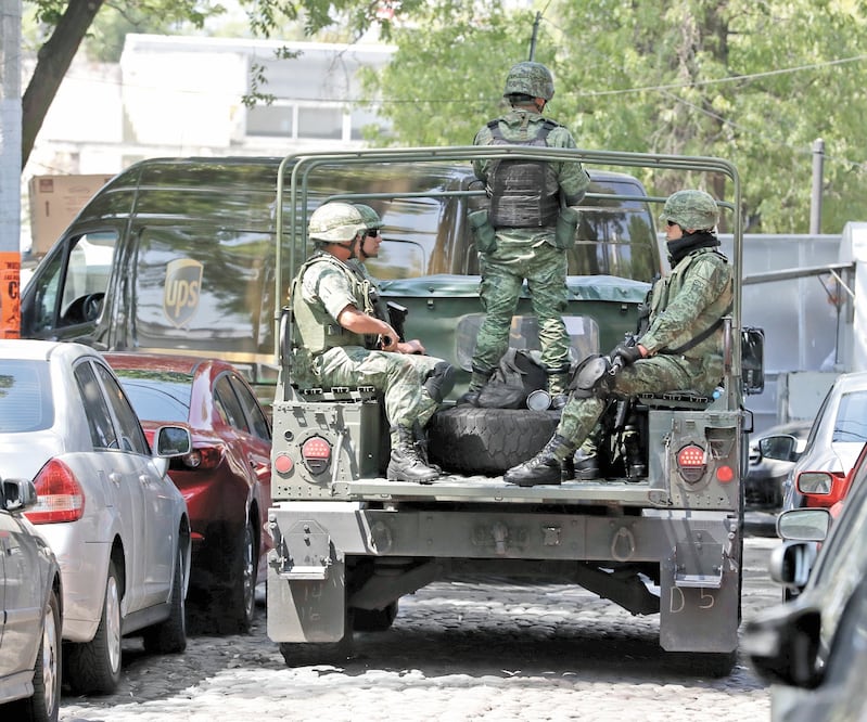 Operativos. Los uniformados federales ayudarán en las labores durante la contingencia sanitaria. Foto: ARCHIVO EL UNIVERSAL