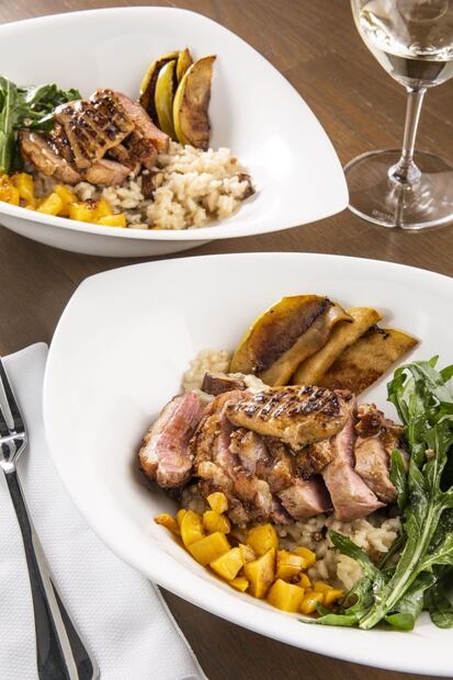 Cocina para dos: pato con risotto