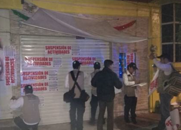 Clausuran 10 bares durante operativo en Iztapalapa