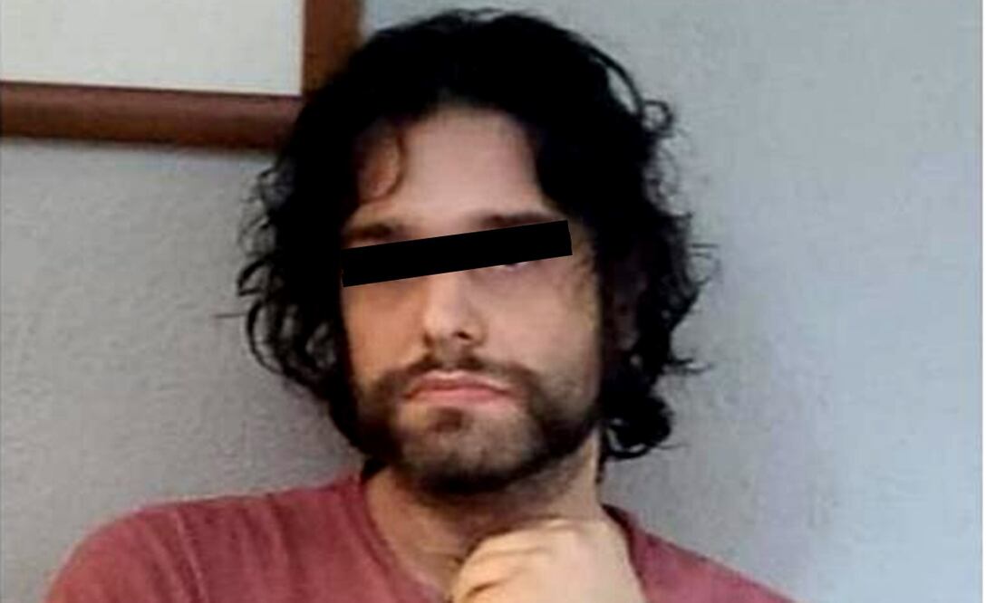 Rachid Alberto “D”, alias “Rachid”, ciudadano México-Americano identificado como presunto traficante de armas y precursores químicos fue detenido en Nuevo León. Foto: especial