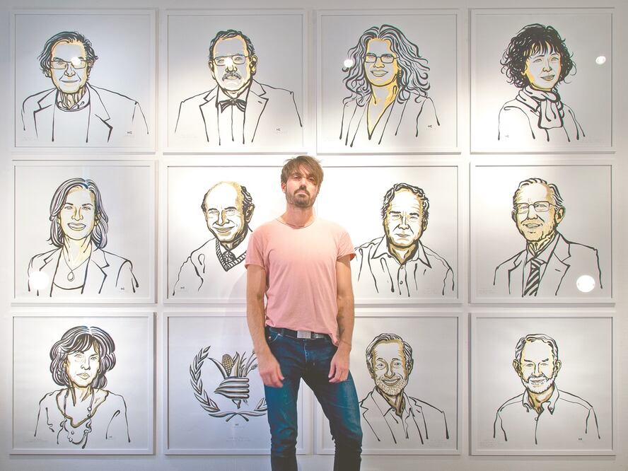 Niklas Elmehed, artista sueco. FOTOS: CORTESÍA NIKLAS ELMEHED