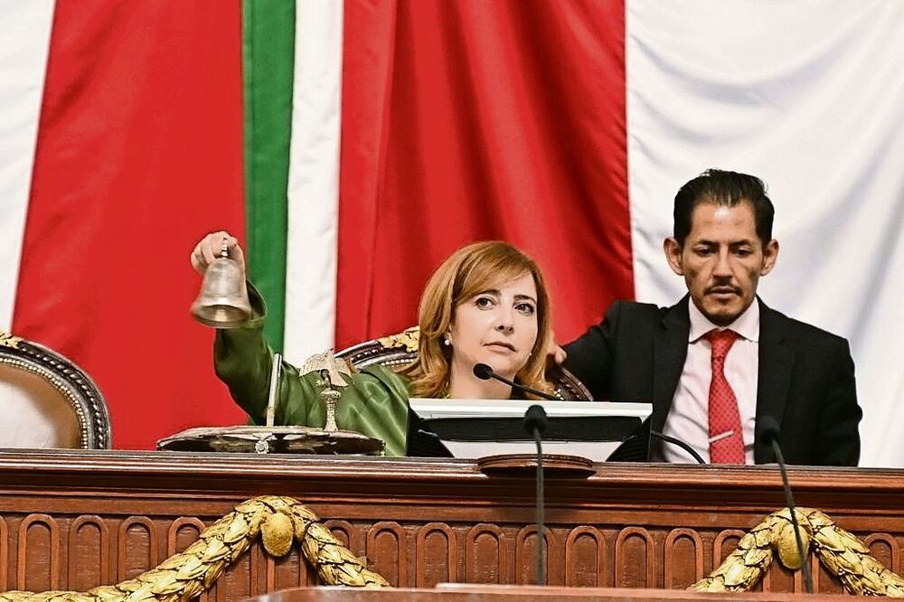 La presidenta de la Mesa Directiva, la panista Gabriela Salido, será la encargada de responder al mensaje del jefe de Gobierno. Foto: Especial