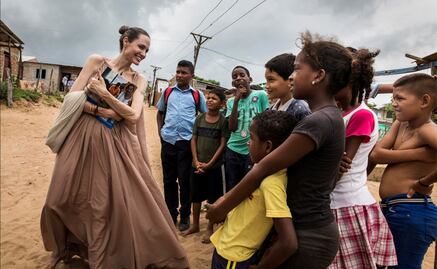 Angelina Jolie advierte que 20 mil niños venezolanos están en riesgo 