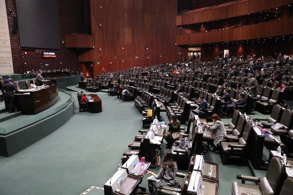 Salón de plenos de la Cámara de Diputados. Foto: Archivo